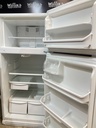 White Westinghouse Used Refrigerator Top and Bottom 30x66 (White) 