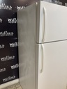 White Westinghouse Used Refrigerator Top and Bottom 30x66 (White) 