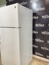 Ge Used Refrigerator Top and Bottom 28x67 (White) 