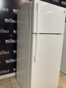 Ge Used Refrigerator Top and Bottom 28x67 (White) 