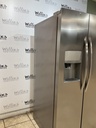 Frigidaire Used Refrigerator Side by Side 36x69 1/2” (Stainless Steel) 