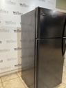 Frigidaire Used Refrigerator Top and Bottom 30x66 (Black) 