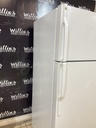 Ge Used Refrigerator Top and Bottom 28x64 1/2” (white) 