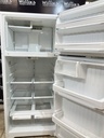 Ge Used Refrigerator Top and Bottom 28x64 1/2” (white) 