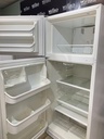Frigidaire Used Refrigerator Top and Bottom 28 1/2” x 65 (White) 