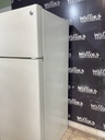 Ge Used Refrigerator Top and Bottom 28x67 (Bisque) 