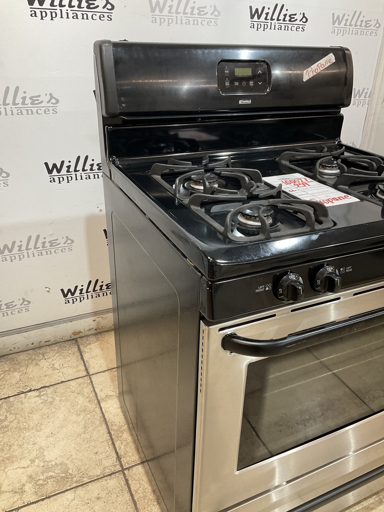 Kenmore Used Gas Propane Stove 30inches (Stainless Steel)