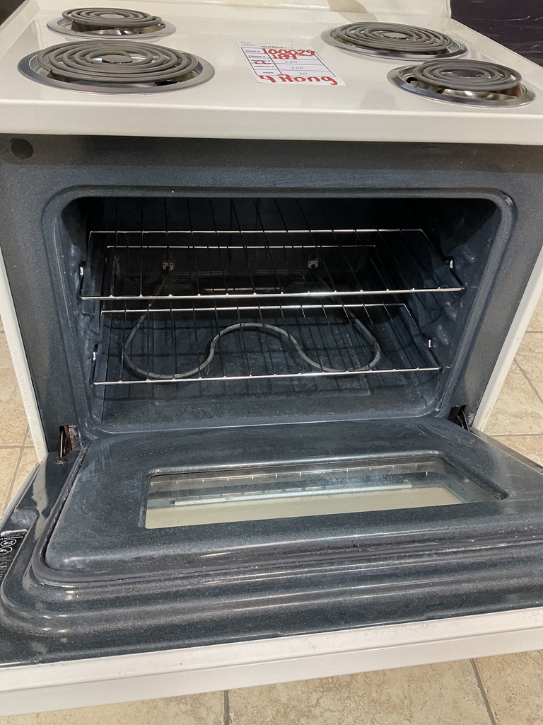 Frigidaire Used Electric Stove 220volts (40/50 AMP) 30inches {4 prong} (Bisque) 