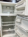 Frigidaire Used Refrigerator Top and Bottom 30x66 (White) 