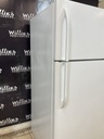 Frigidaire Used Refrigerator Top and Bottom 30x66 (White) 