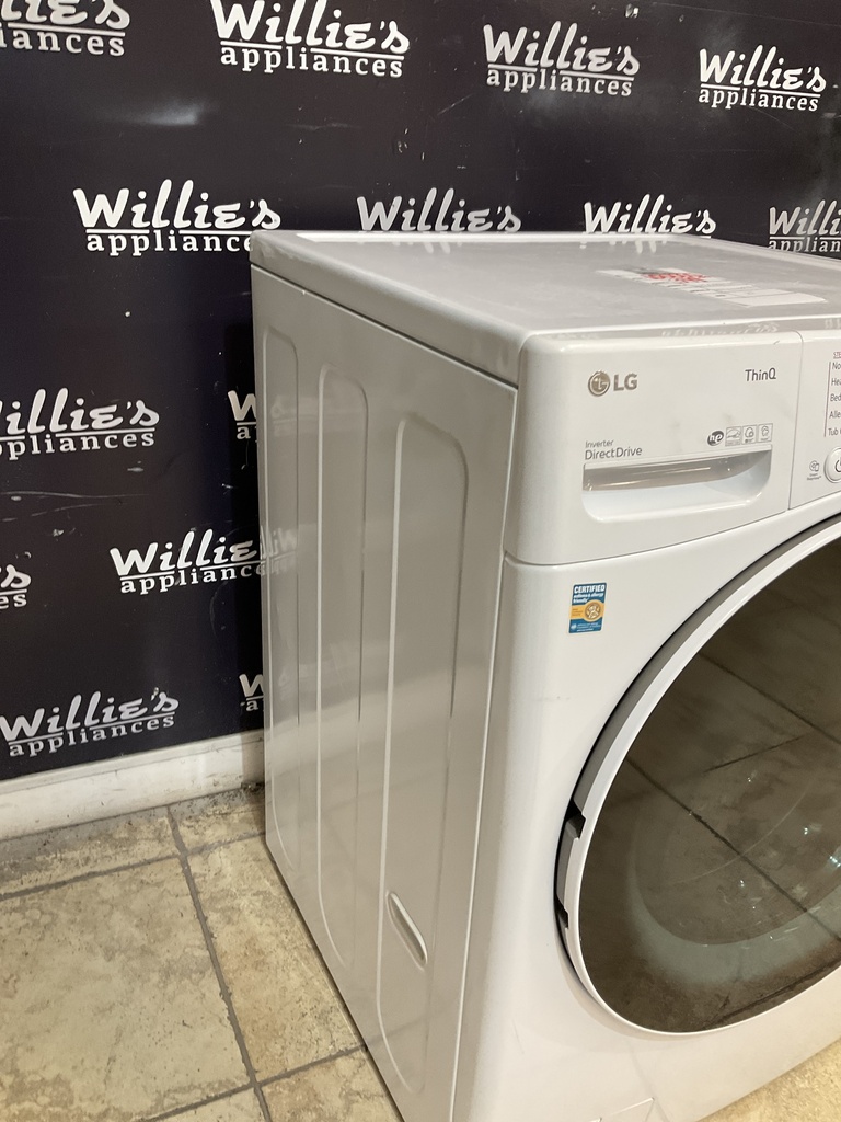 Lg Used Washer Front-load 27inches (White) 