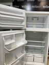 White Westinghouse Used Refrigerator Top and Bottom 30x66 (White) 