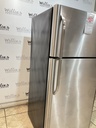 Frigidaire Used Refrigerator Top and Bottom 30x66 (Stainless Steel) 