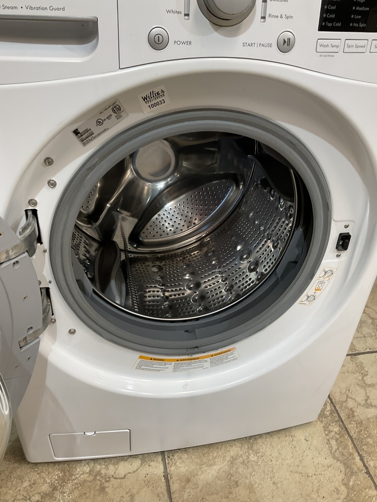 Kenmore Used Washer Front-load 27inches (White) 