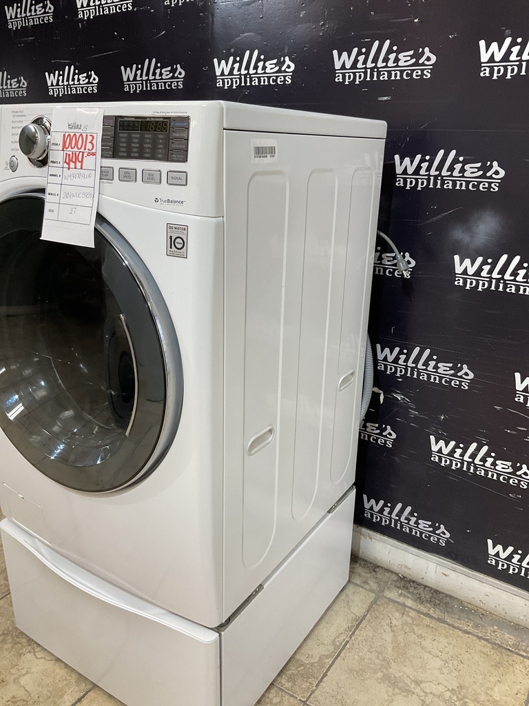 Lg Used Washer Front-load 27inches (White) 