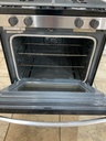 Whirlpool Used Natural Gas Stove 30inches (Stainless Steel) 