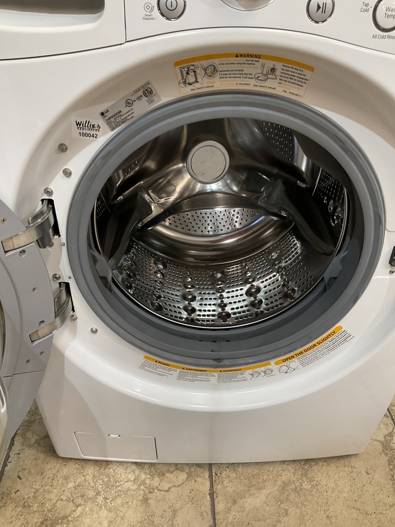 Lg Used Washer Front-load 27inches (White) 