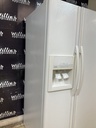 Whirlpool Used Refrigerator Side by Side 36x69 1/2” (White) 