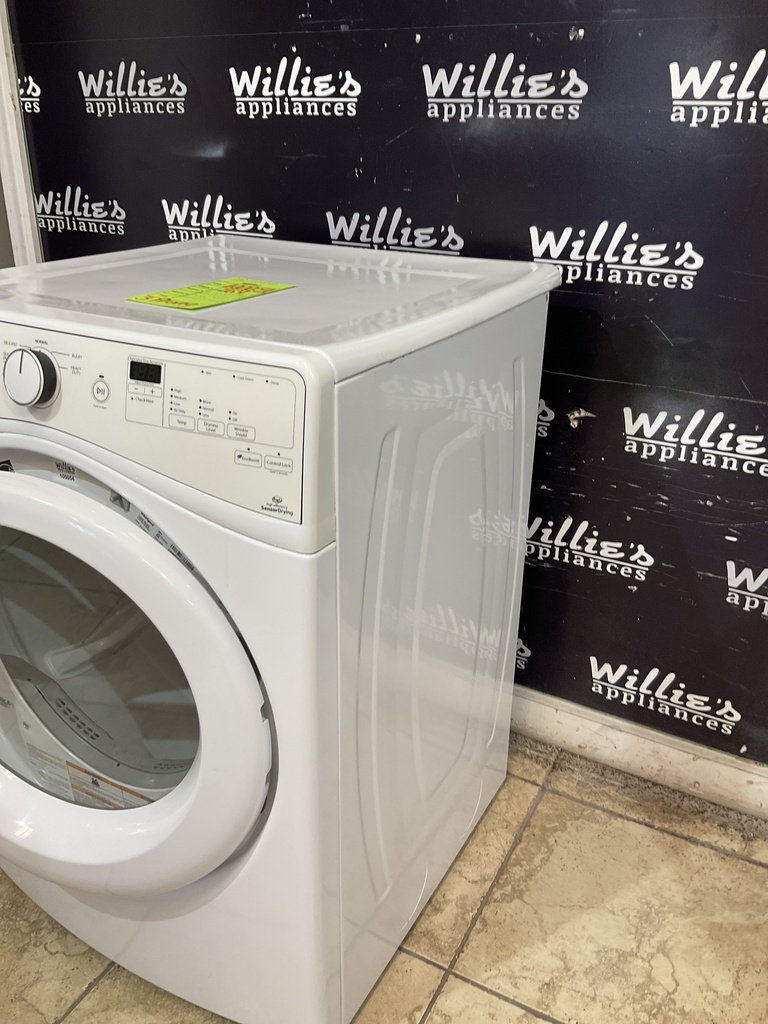 Whirlpool Used Electric Dryer 220volts (30 AMP) 27inches {3 prong} (White) 