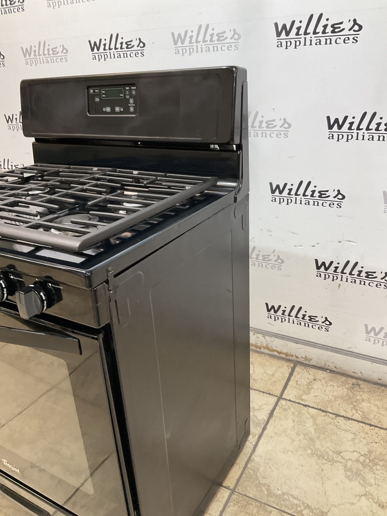 Whirlpool Used Natural Gas Stove 30inches (Black) 