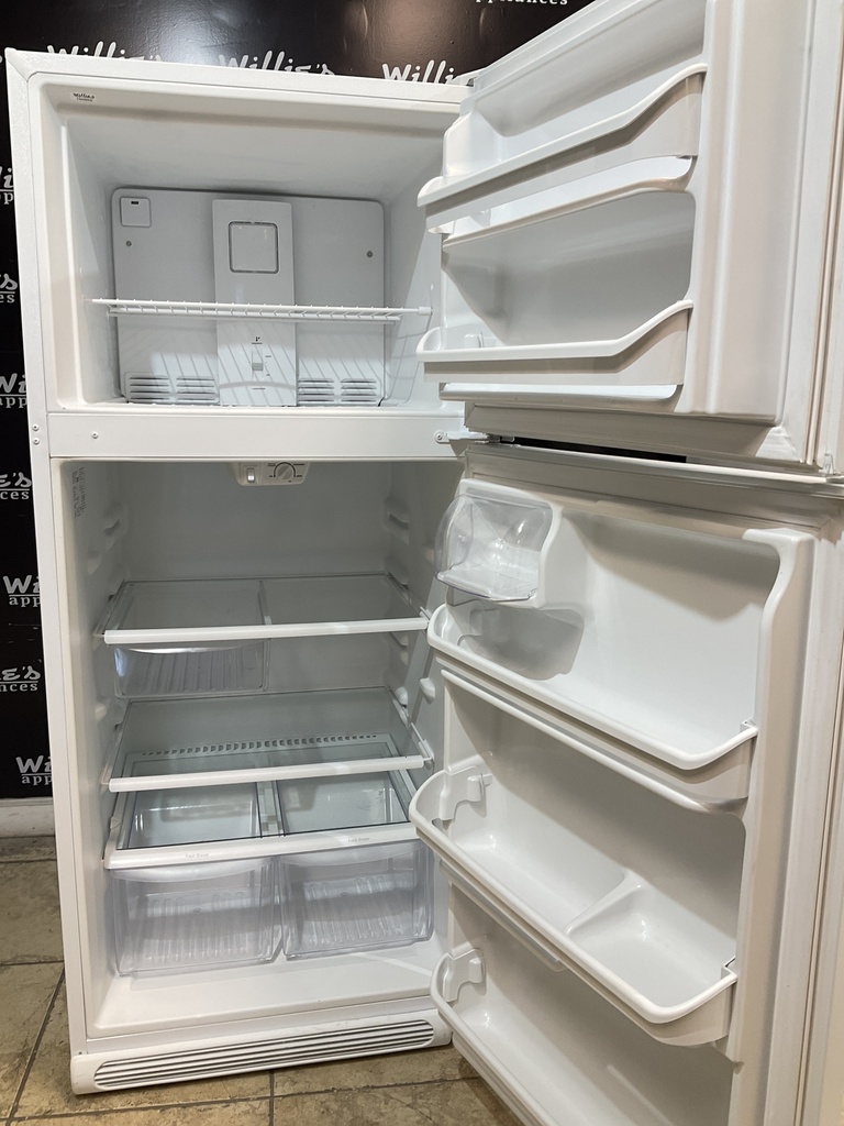 Frigidaire Used Refrigerator Top and Bottom 30x69 (White) 