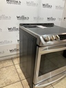 Lg Used Electric Stove 220volts (40/50AMP) 30inches {4 prong} (Stainless steel)