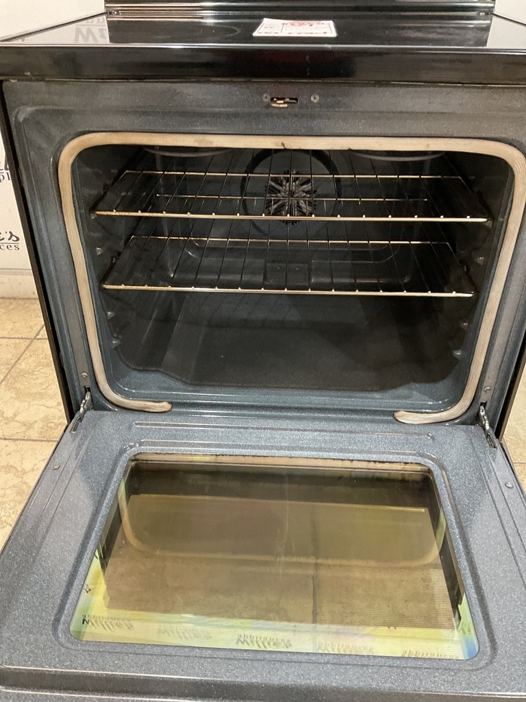Whirlpool Used Electric Stove 220volts (40/50 AMP) 30inches {no cord} (Stainless Steel)