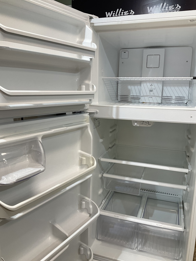 Frigidaire Used Refrigerator Top and Bottom 30x69 (White) 