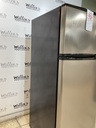 Whirlpool Used Refrigerator Top and Bottom 28x67 1/2” (Stainless Steel)