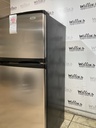 Whirlpool Used Refrigerator Top and Bottom 30x66 (Stainless Steel) 