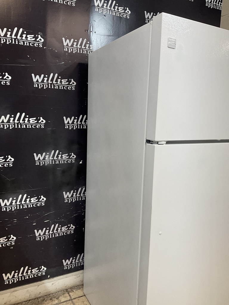 Kenmore Used Refrigerator Top and Bottom 30x65 1/2” (White)