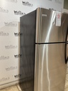 Frigidaire Used Refrigerator Top and Bottom 30x65 1/2” (Stainless Steel) 