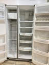 Ge Used Refrigerator Side by side 36x69 1/2” (Stainless steel) 