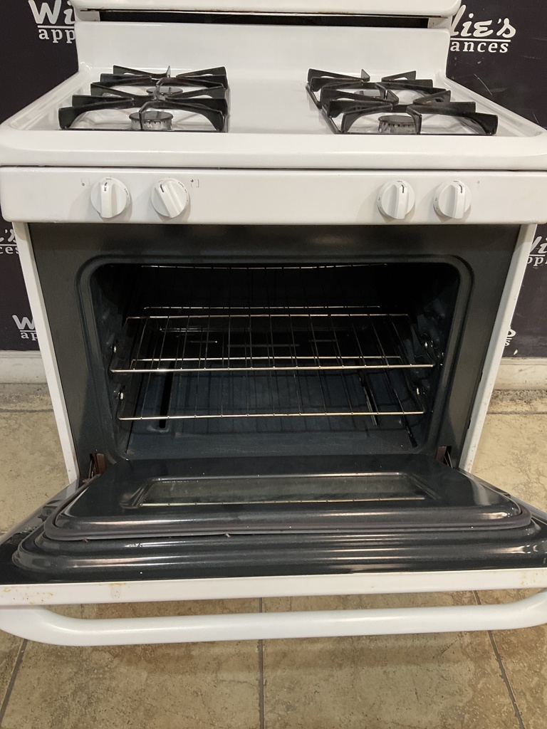 Frigidaire Used Natural Gas Stove 30inches (White) 