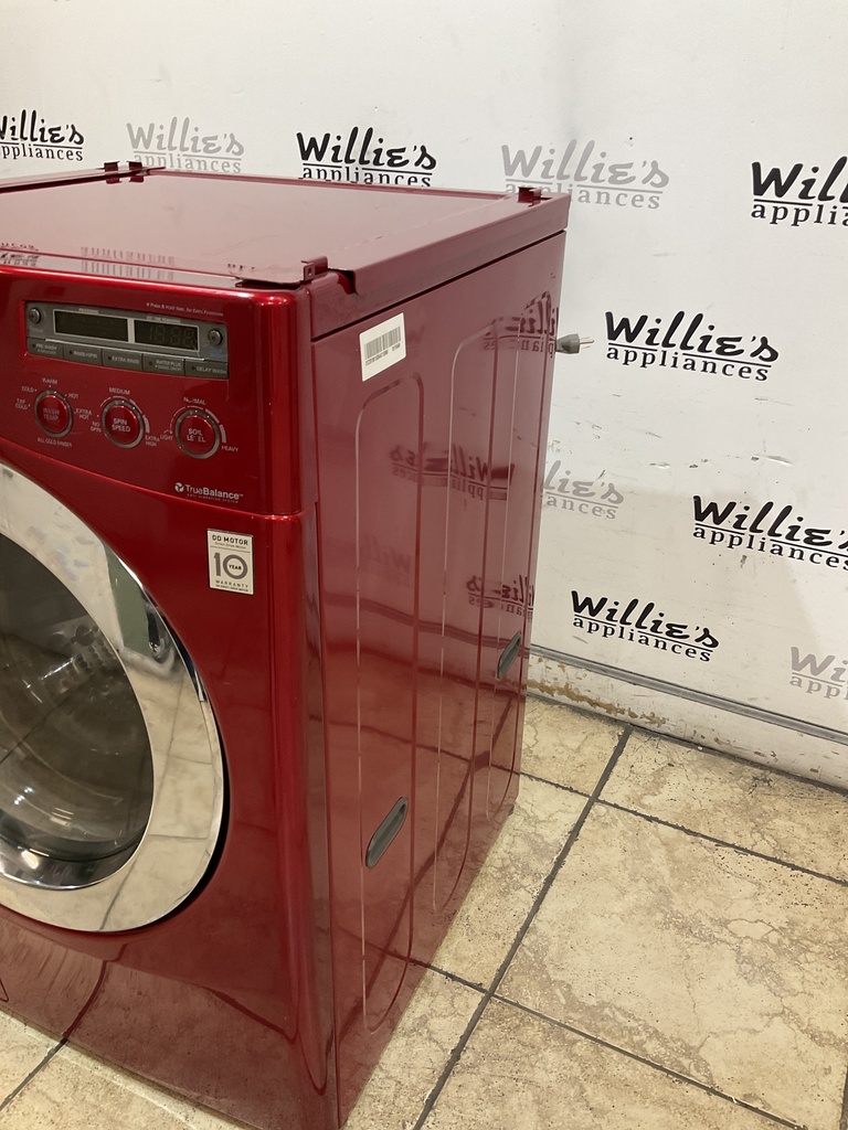 Lg Used Washer Front-load 27inches (Red) 