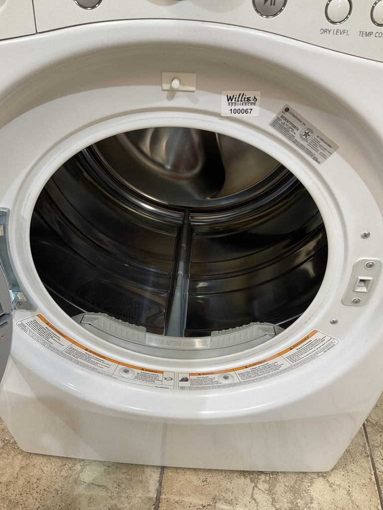 Lg Used Natural Gas Dryer 27inches (white) 