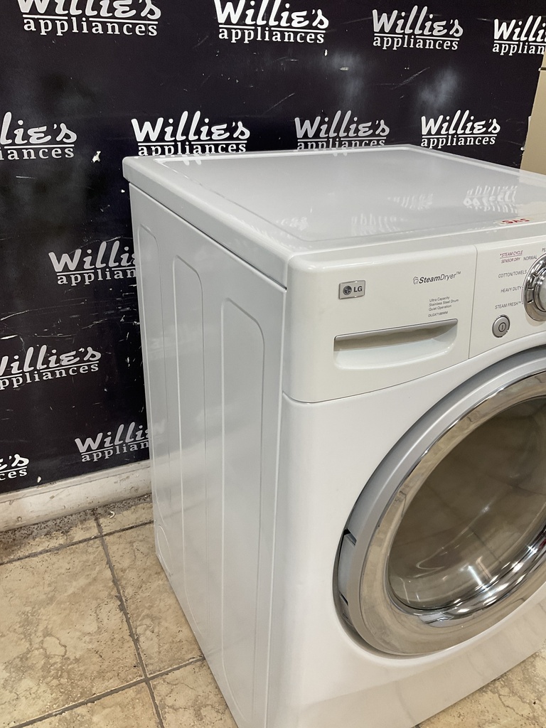 Lg Used Natural Gas Dryer 27inches (white) 