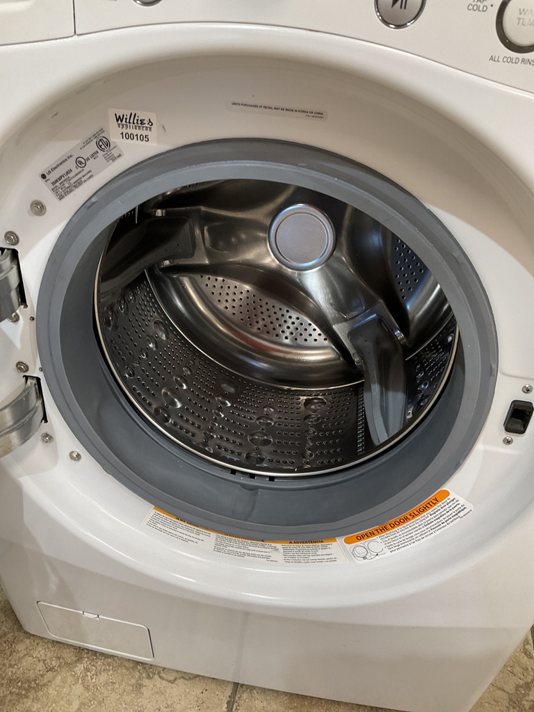 Lg Used Washer Front-load 27inches (White) 