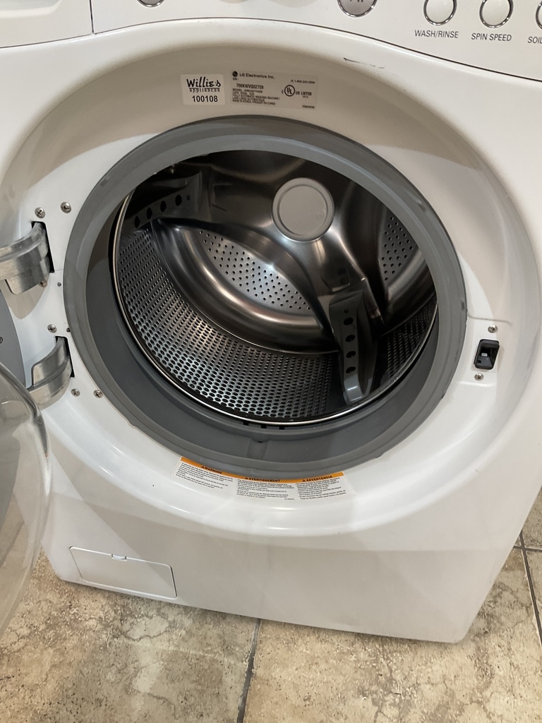 Lg Used Washer Front-load 27inches (White) 