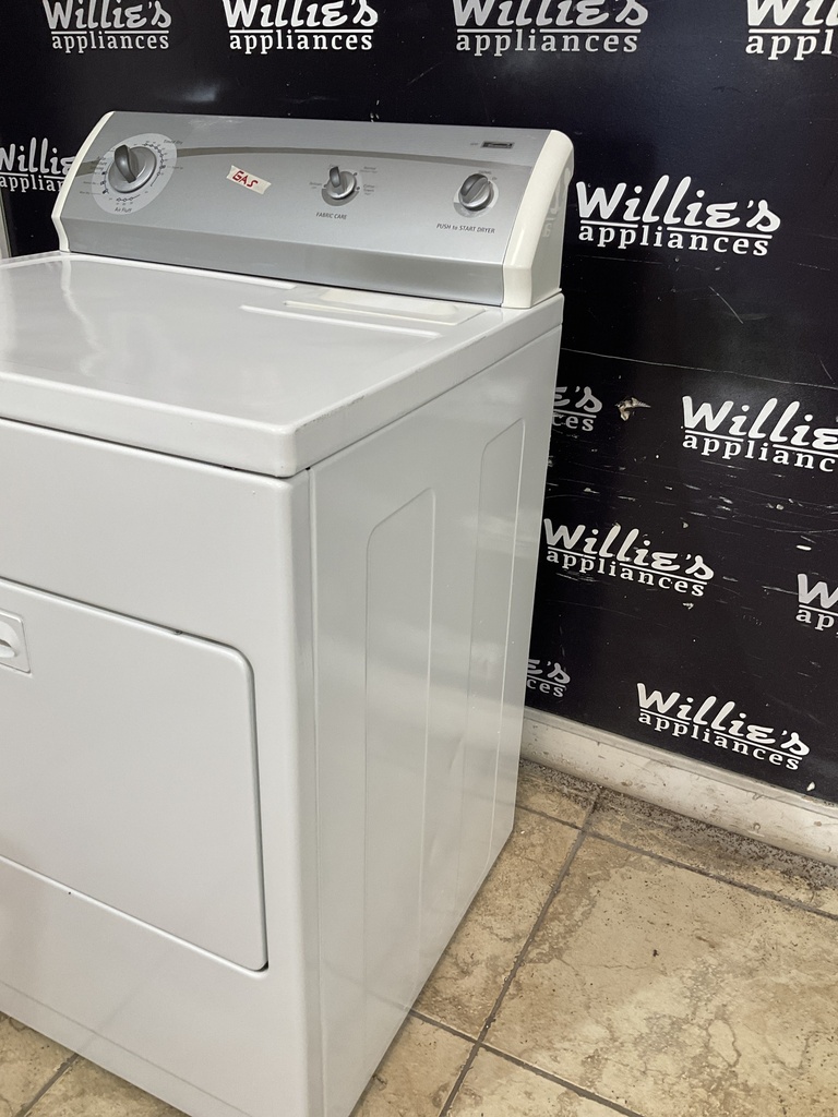 Kenmore Used Natural Gas Dryer 29inches (White) 