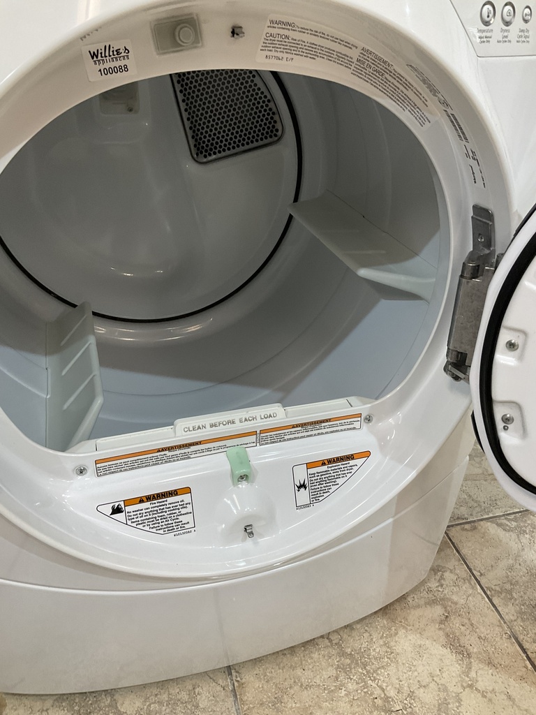 Whirlpool Used Gas Propane Dryer 27inches (White) 
