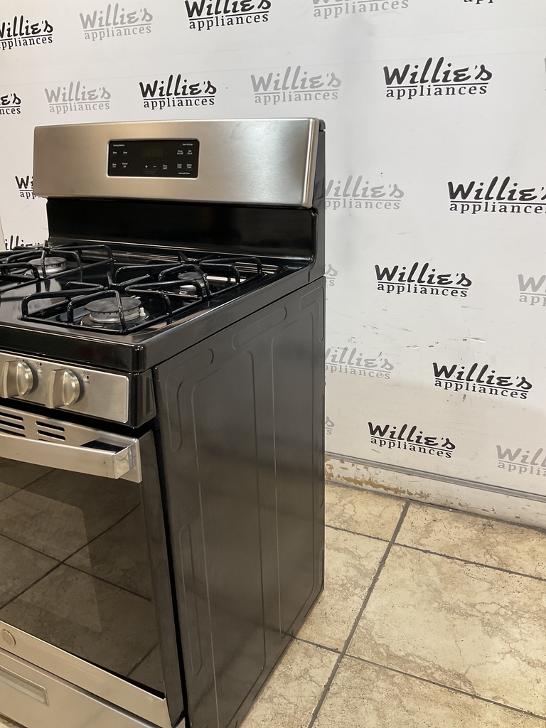 Ge Used Natural Gas Stove 30inches (Stainless Steel) 