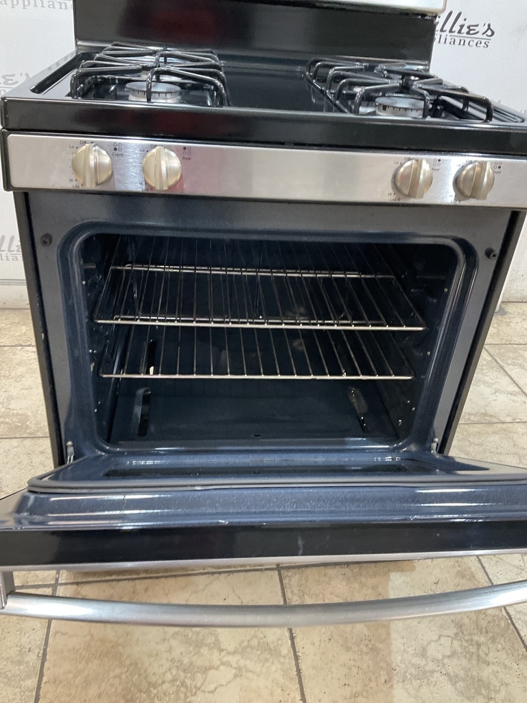 Ge Used Natural Gas Stove 30inches (Stainless Steel) 