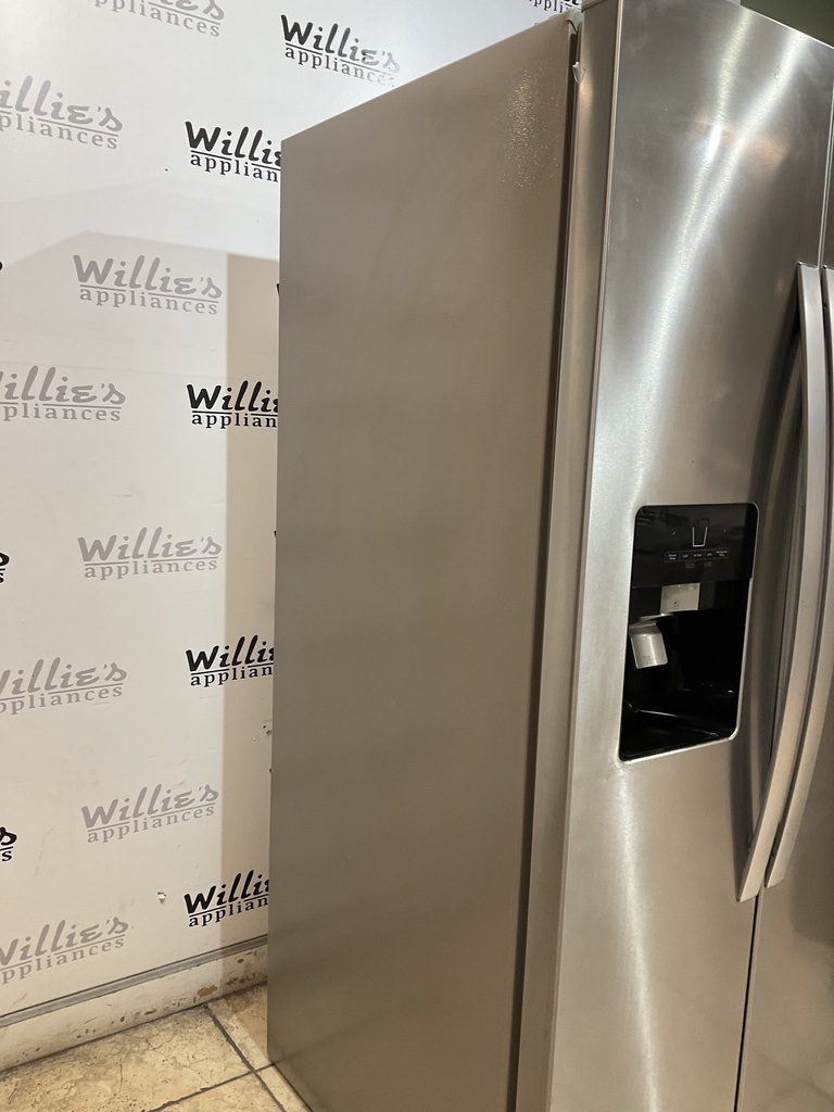 Whirlpool Used Refrigerator Side by Side 36x69 1/2” 