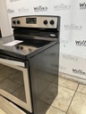 Amana Used Electric Stove 220volts (40/50 AMP) 30inches {4 prong} (Stainless steel) 