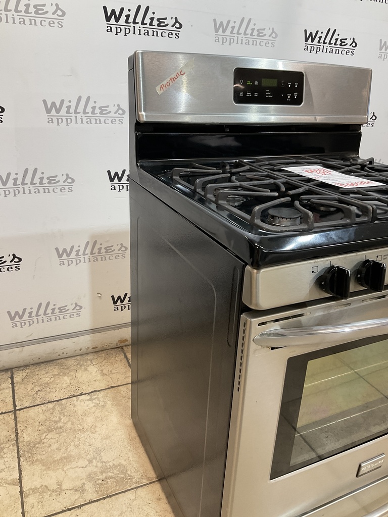 Frigidaire Used Gas Propane Stove 30inches (Stainless Steel) 
