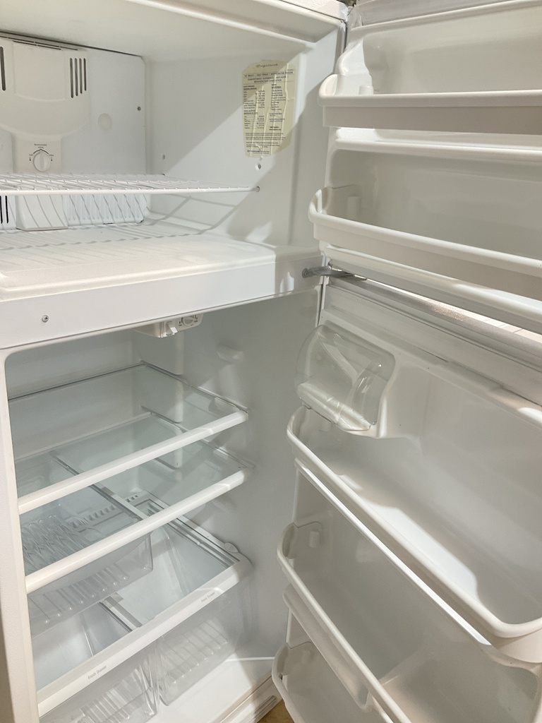 Frigidaire Used Refrigerator Top and Bottom 30x66 (White) 