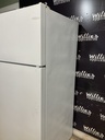 Frigidaire Used Refrigerator Top and Bottom 30x66 (White) 