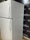 Frigidaire Used Refrigerator Top and Bottom 30x65 1/2” (White) 