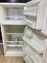 Frigidaire Used Refrigerator Top and Bottom 30x65 1/2” (White) 